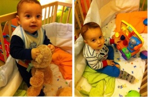 1 year! Davide on the left, Gabriel on the right <3